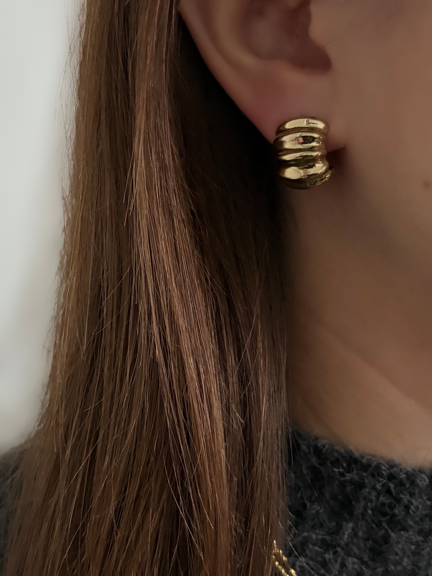 Les Boucles PAULA dorées